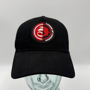 Universal Studios Legions of Legends Black Baseball Hat Snapback OS Train Dragon